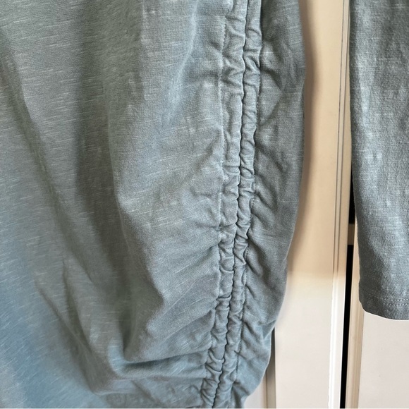 Sundry by Anthropologie | Shirred Mini Dress 3/4 Length Sleeves  Size 1 (Small) - Picture 7 of 7